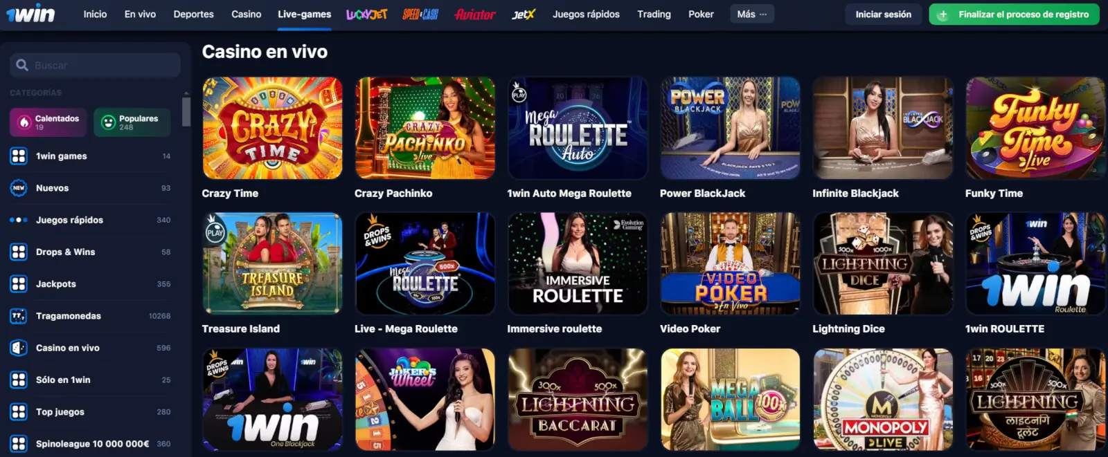 sobre 1Win Casino